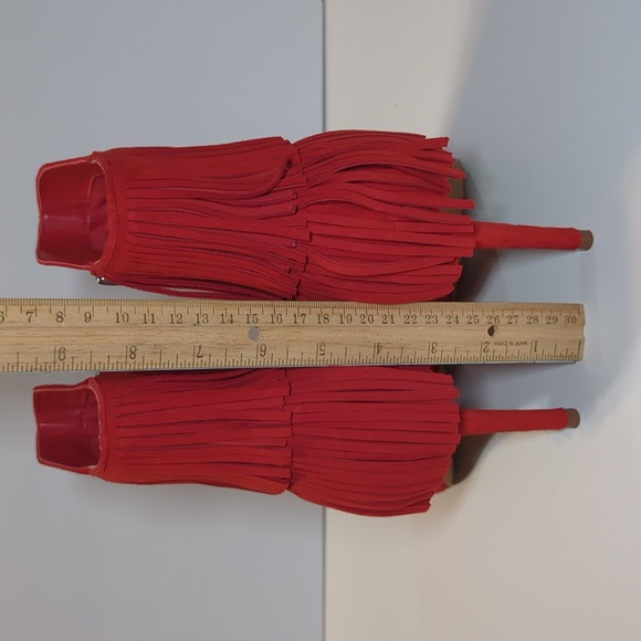 Vince Camuto Amenala Peep Toe Side Zip Bootie Size 8.5 - Picture 6 of 12